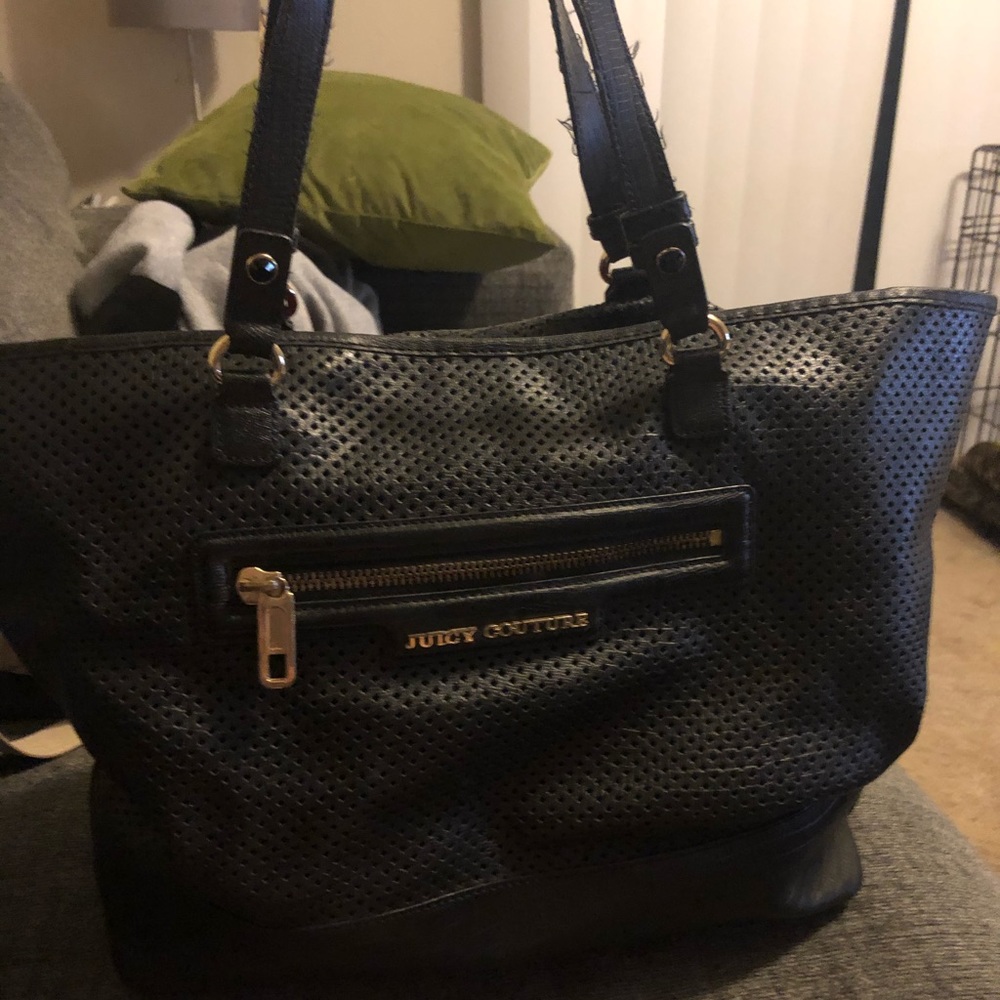 Black with pink interior juicy couture